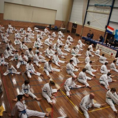 Warming-up tijdens wedstrijden