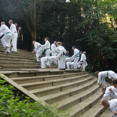 Training in het Amsterdamse Bos